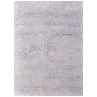 Feizy Prasad 39N8F Modern Distressed in Ivory/Silver/Gray
