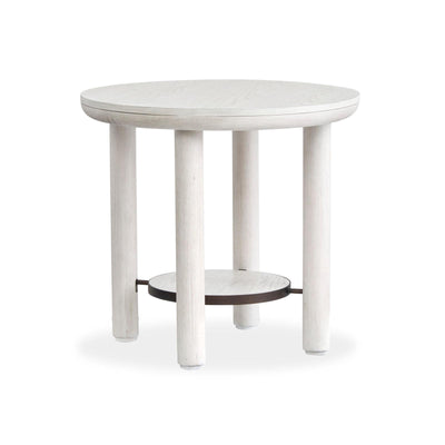 Salt Life Home Sunset Cove Moonlight Pearl Round End Table Sale