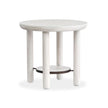 Salt Life Home Sunset Cove Moonlight Pearl Round End Table