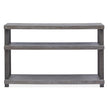 Magnussen Home Eldridge Weathered Gravel And Satin Bronze Rectangular Sofa Table