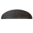 Magnussen Home Boswell Peppercorn Demilune Sofa Table