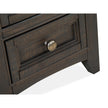 Magnussen Home Westley Falls Graphite Chairside End Table
