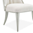 Michael Amini Penthouse Ash Gray Dining Side Chair - Set of 2