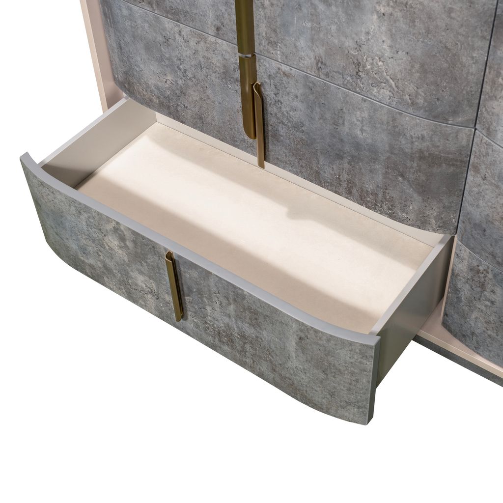 Michael Amini Pavira Dresser - Stone