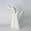 Global Views Matte White Ceramic Palma