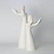 Global Views Matte White Ceramic Palma