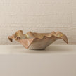Global Views Folded Ripple Bowl Raku