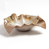 Global Views Folded Ripple Bowl Raku