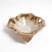 Global Views Folded Ripple Bowl Raku