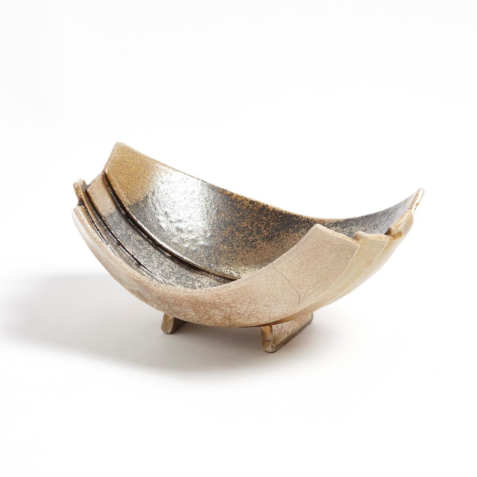 Global Views Raku Strata Bowl