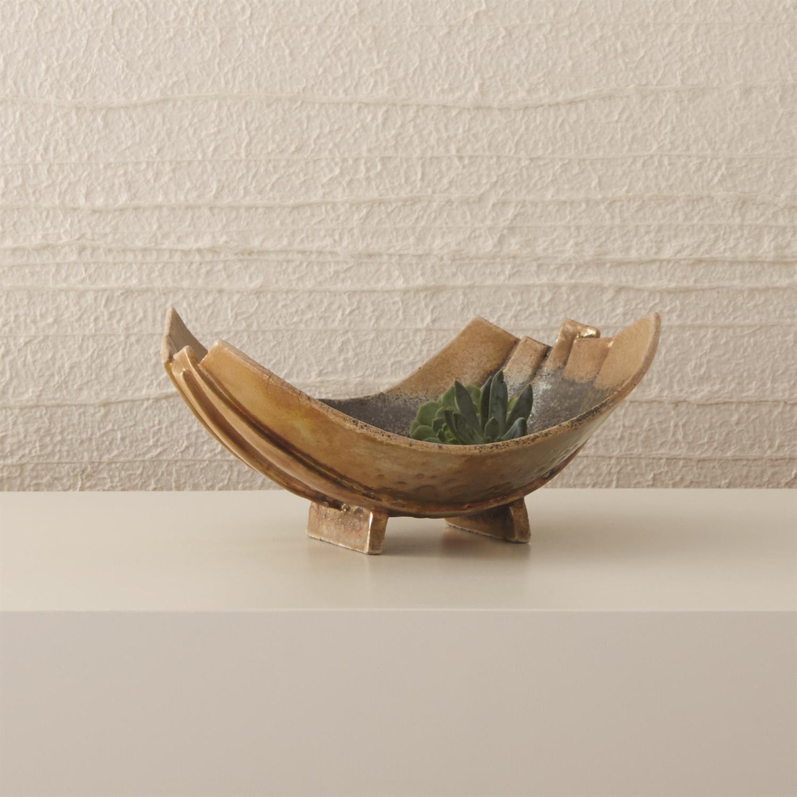 Global Views Raku Strata Bowl