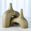 Global Views Stretch Vase Sage
