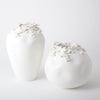 Global Views White Cascading Reef Vase