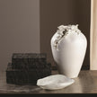 Global Views White Cascading Reef Vase