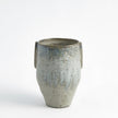 Global Views Reactive Seafoam Pinch Pot Vase