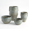 Global Views Small Reactive Seaform Pinch Pot Planter