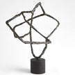 Global Views Bronze Tangled Sculpture