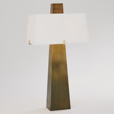 Global Views Brass Stoic Lamp Ombre