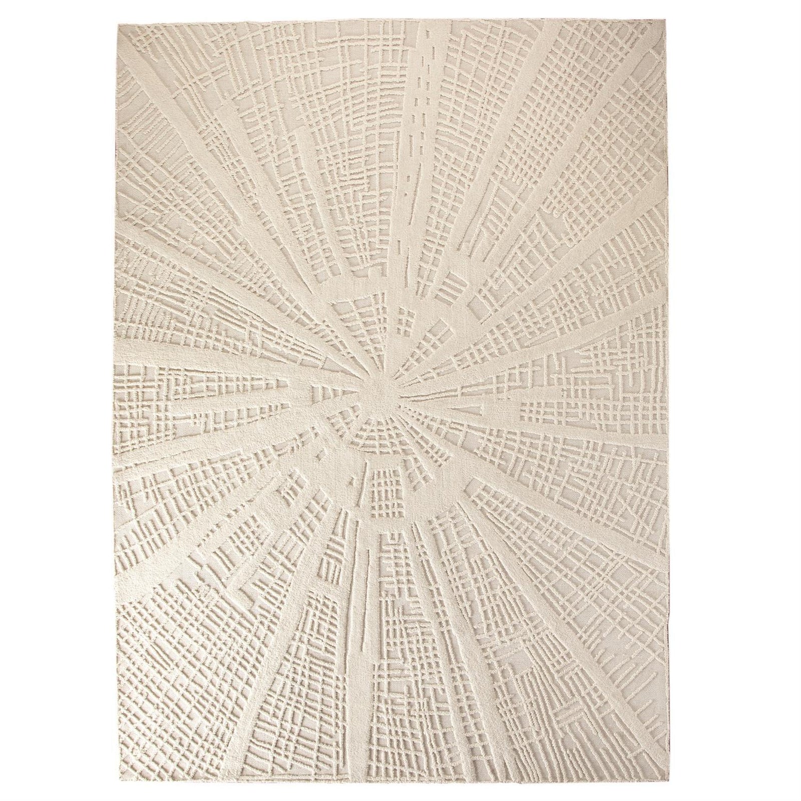 Global Views Ivory Vortex Rugs