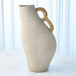 Global Views Sandstone Leaning Vase