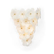 Chelsea House Glass Flower Wall Sconce