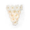 Chelsea House Glass Flower Wall Sconce