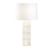 Chelsea House Stacked Alabaster Table Lamp