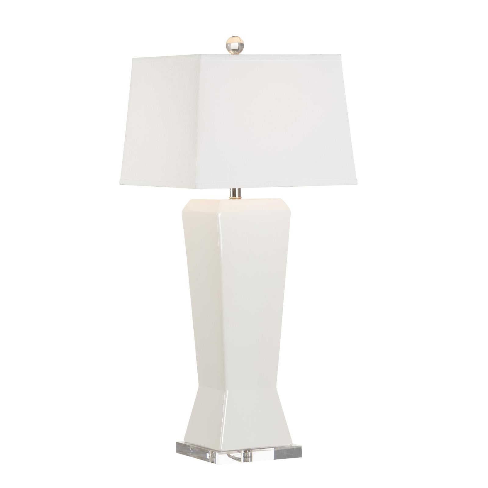 Chelsea House Albion White Table Lamp