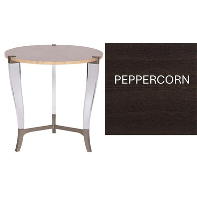 Vanguard Perspective Clarion End Table - Peppercorn