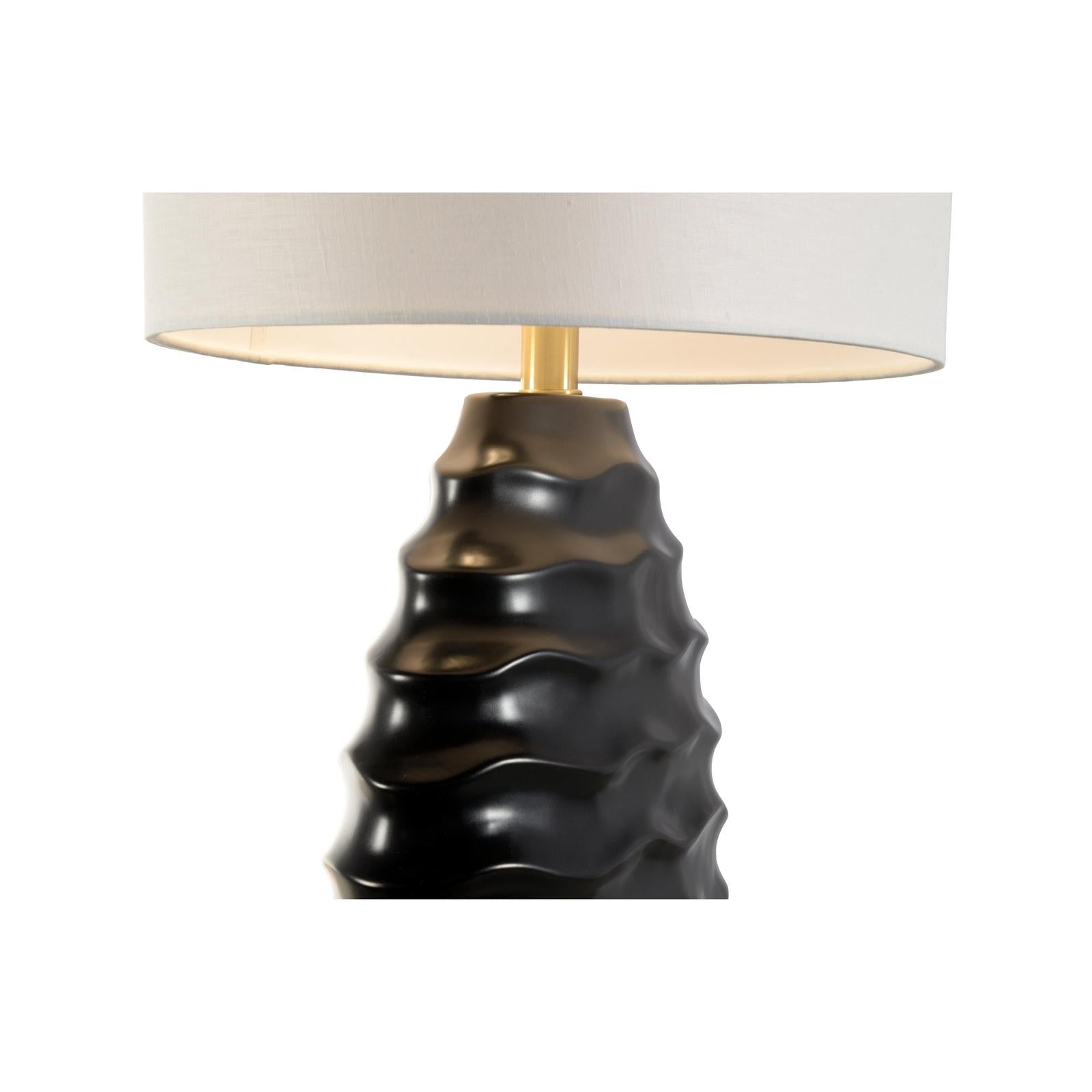 Chelsea House Huaraz Black Table Lamp