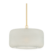 Hudson Valley Lighting Beechurst 1 Light 20 inch Aged Brass Pendant Ceiling Light