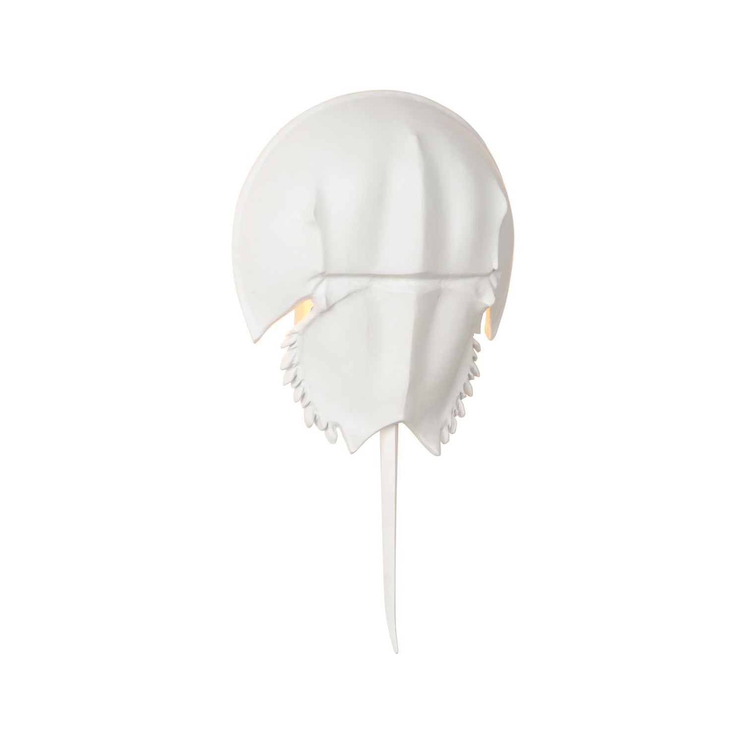 Chelsea House Horseshoe White Crab Sconce