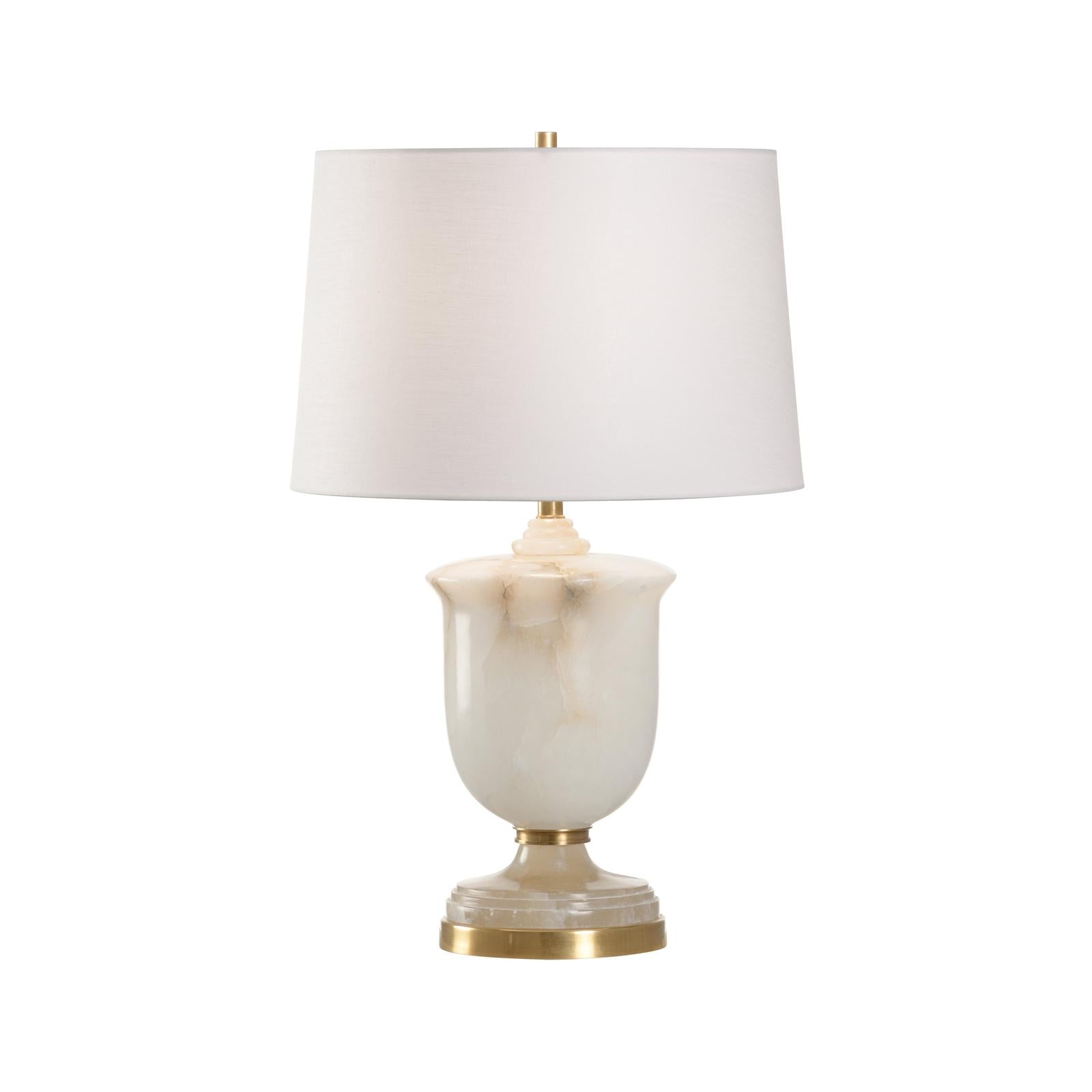 Chelsea House Alabaster Urn Table Lamp