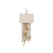Chelsea House Acrylic Curling Leaves Sconce