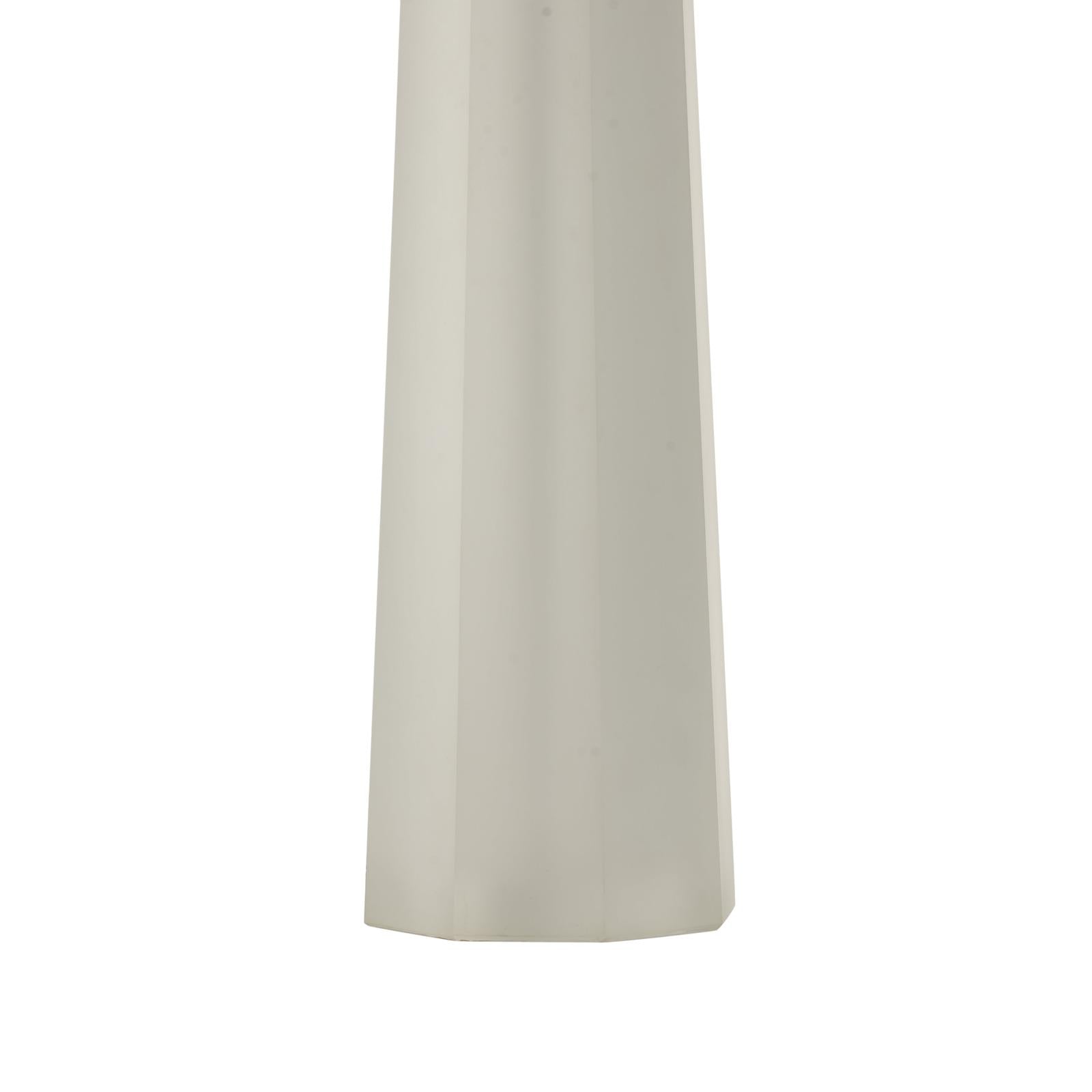 Chelsea House Frosted Crystal Table Lamp