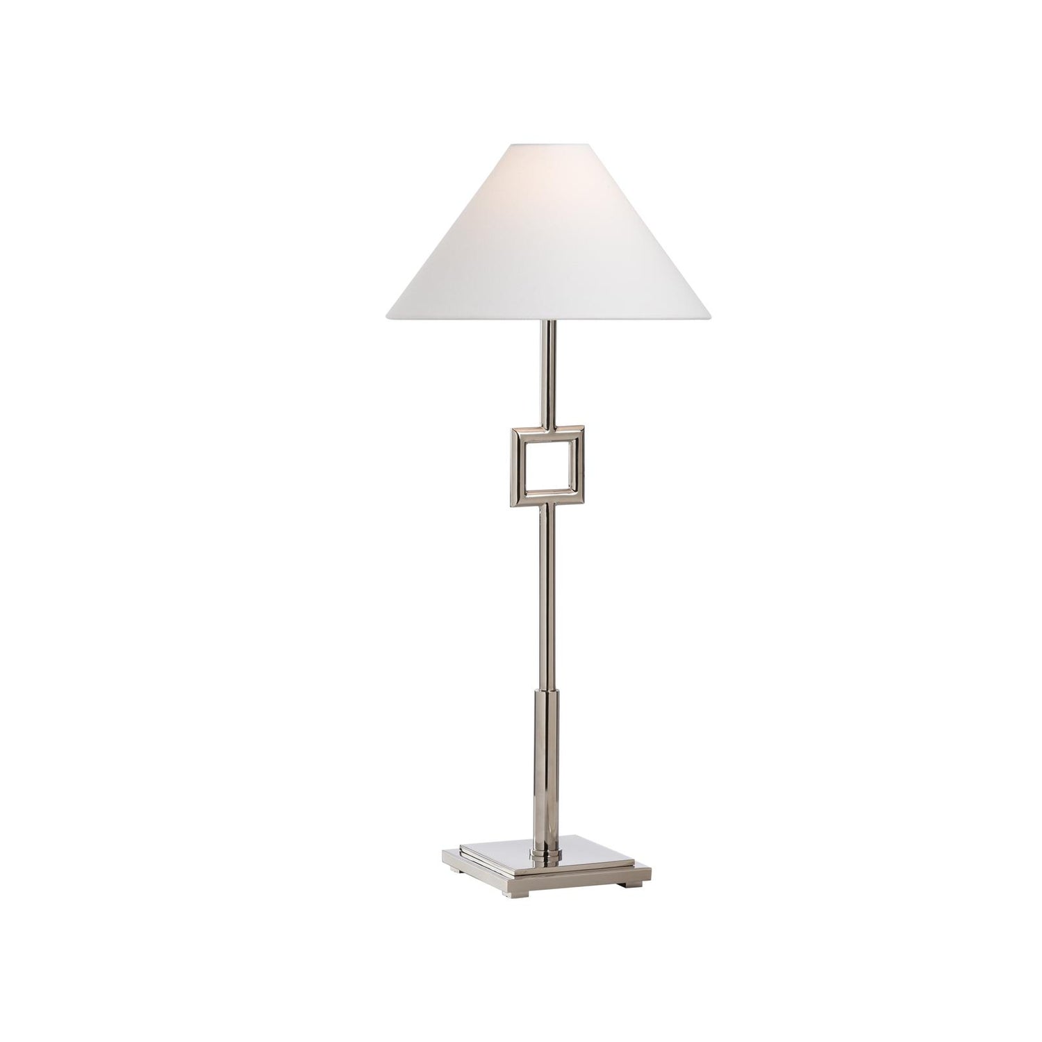 Chelsea House Polished Nickel Overhill Table Lamp