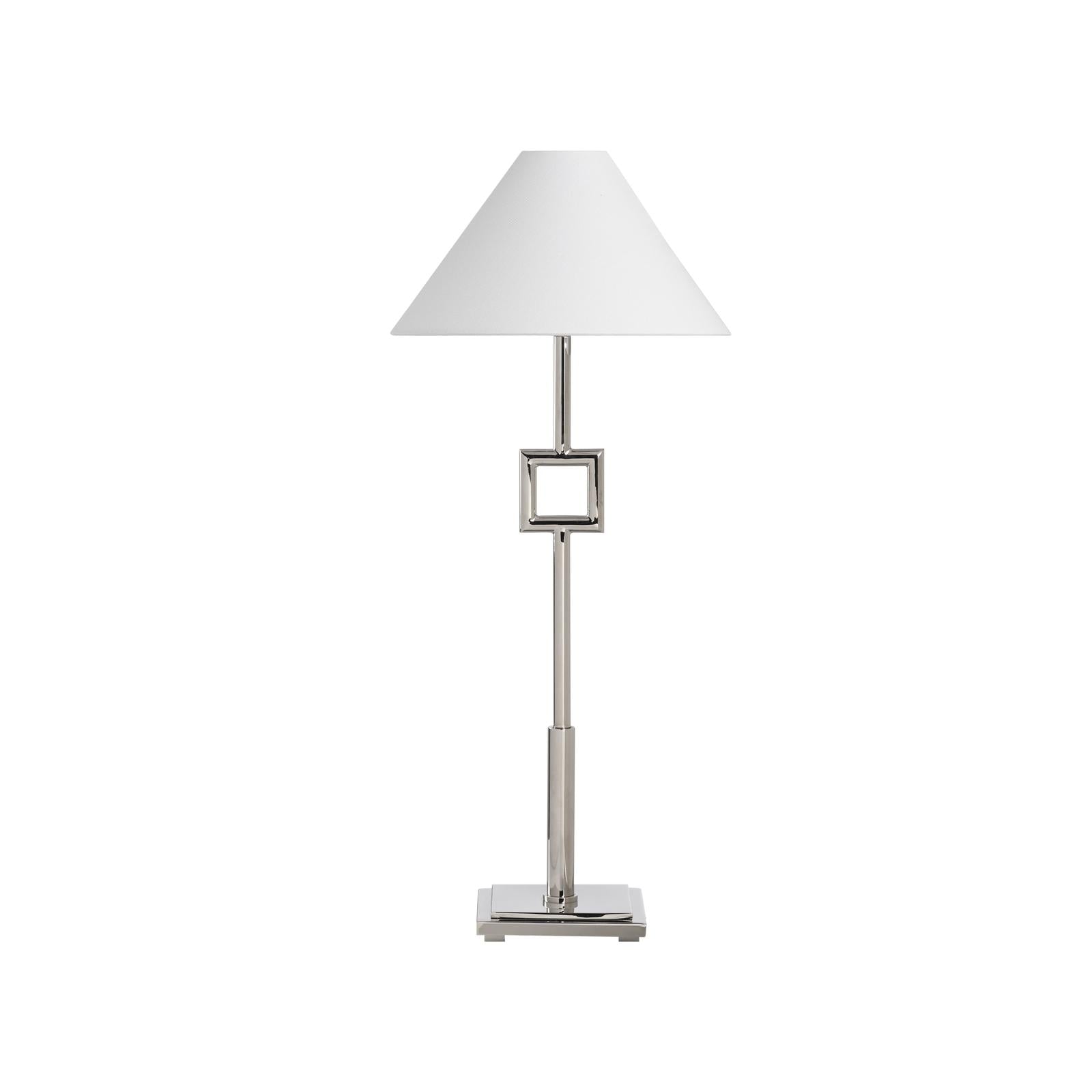Chelsea House Polished Nickel Overhill Table Lamp