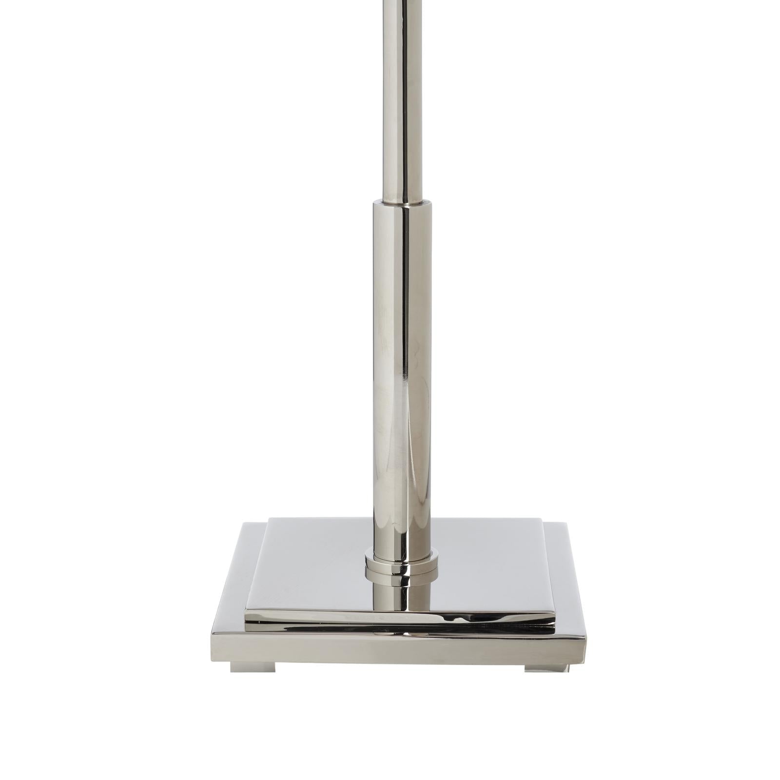 Chelsea House Polished Nickel Overhill Table Lamp