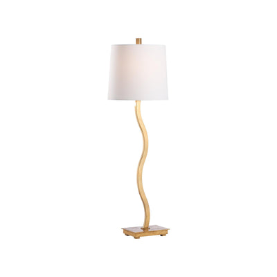 Chelsea House Gold Leaf Sway Buffet Table Lamp