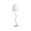 Chelsea House Gold Leaf Sway Buffet Table Lamp