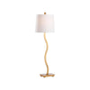 Chelsea House Gold Leaf Sway Buffet Table Lamp