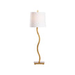 Chelsea House Gold Leaf Sway Buffet Table Lamp