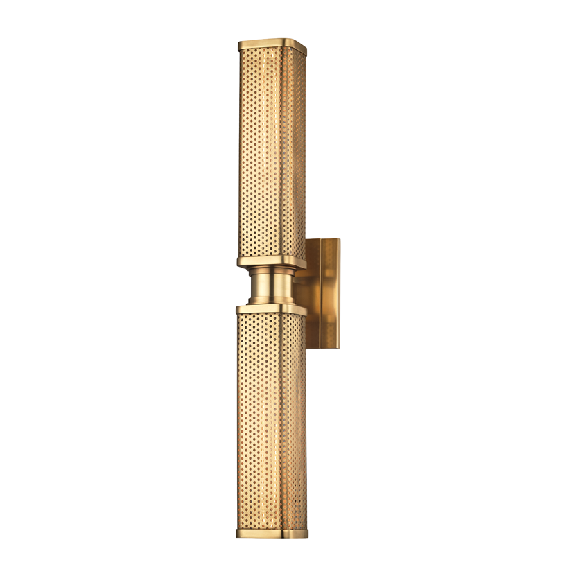 Hudson Valley Lighting Gibbs 2 Light 4.5 inch Wall Sconce Wall Light