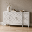 Bassett Mirror Farrow Four Door Cabinet