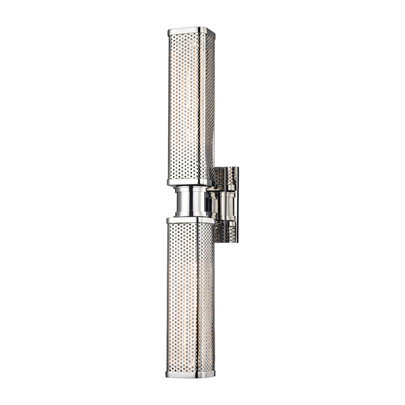 Hudson Valley Lighting Gibbs 2 Light 4.5 inch Wall Sconce Wall Light