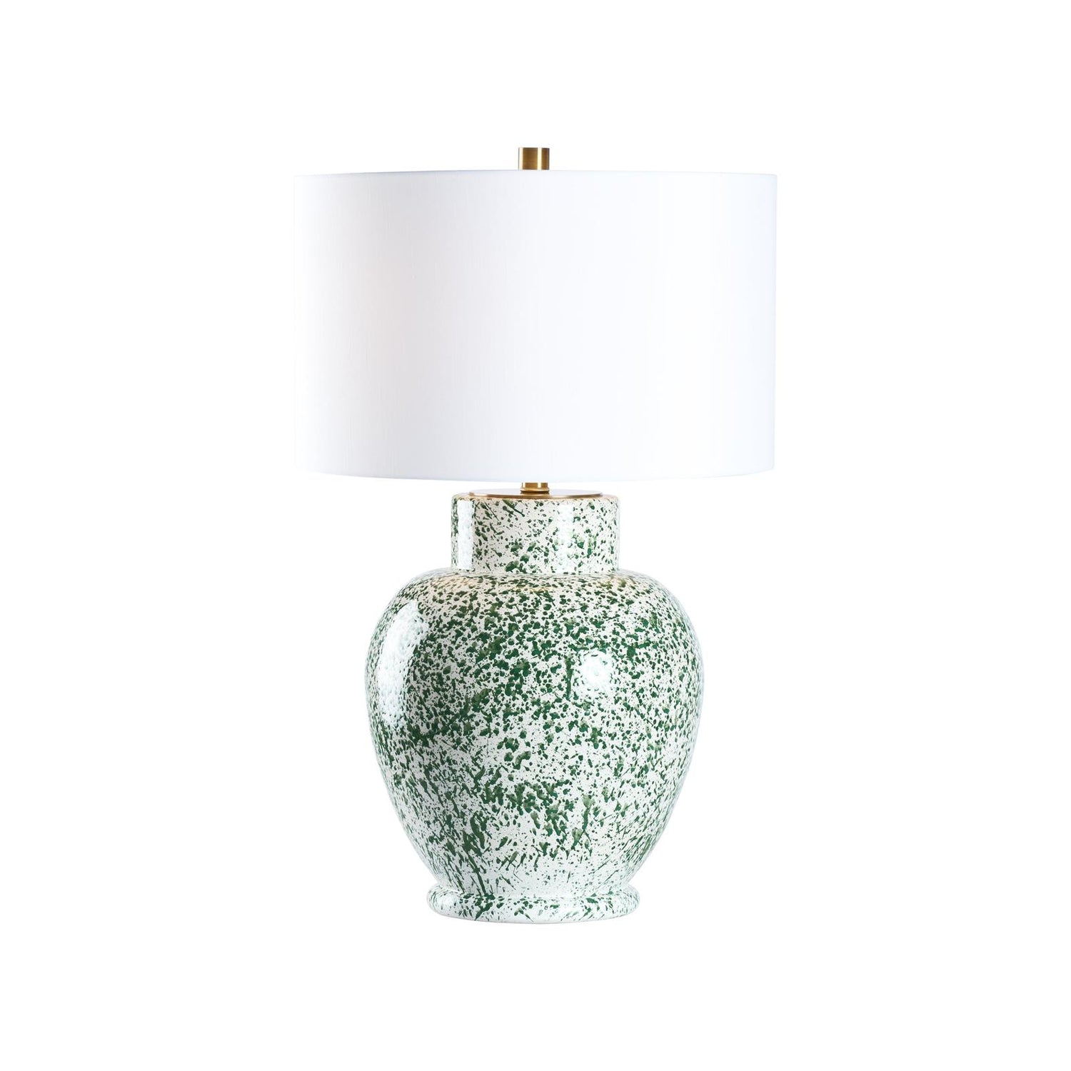 Chelsea House Green Spatter Table Lamp
