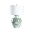 Chelsea House Green Spatter Table Lamp