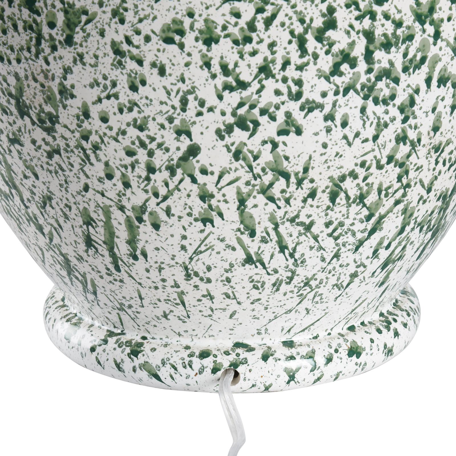 Chelsea House Green Spatter Table Lamp