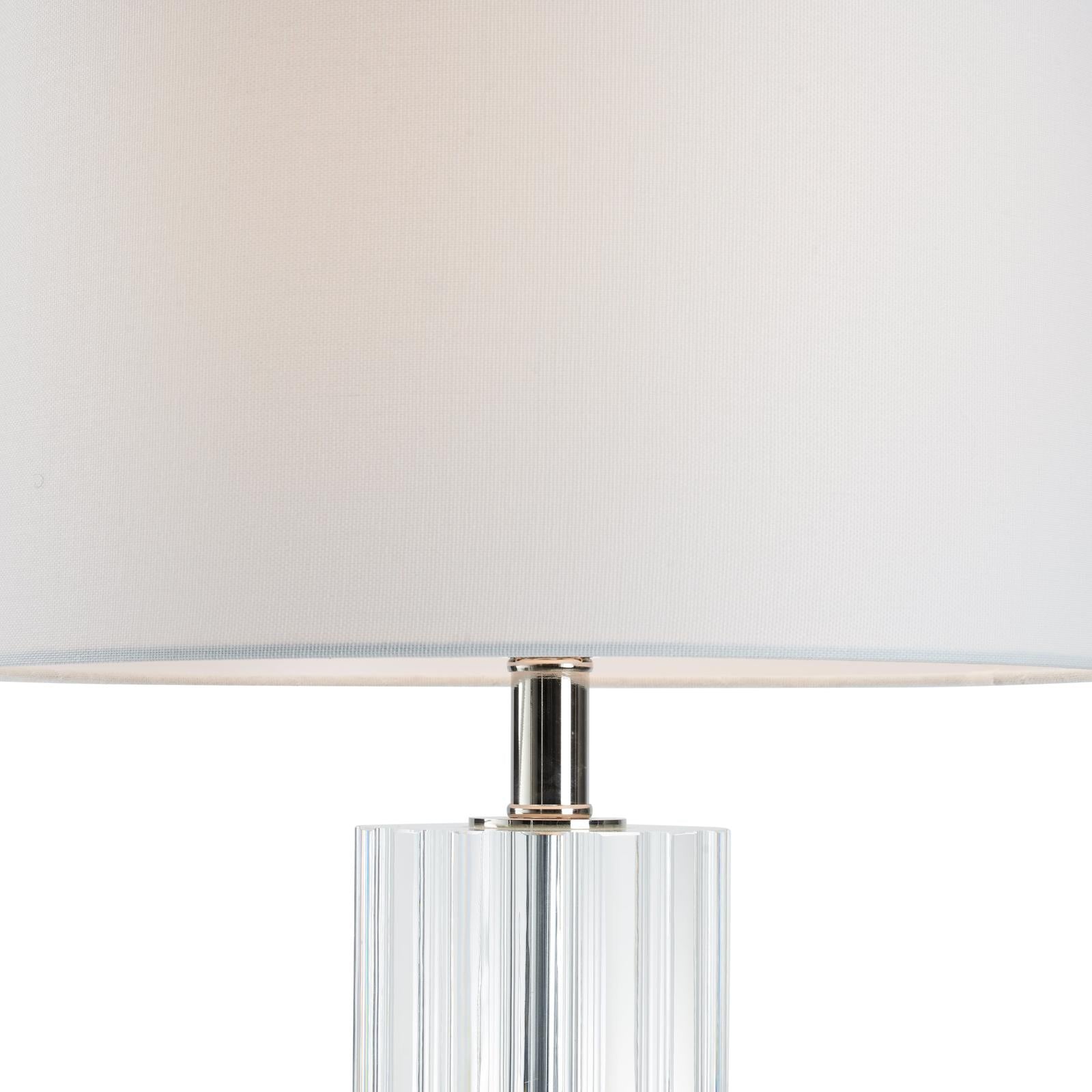 Chelsea House Glacier Crystal Table Lamp