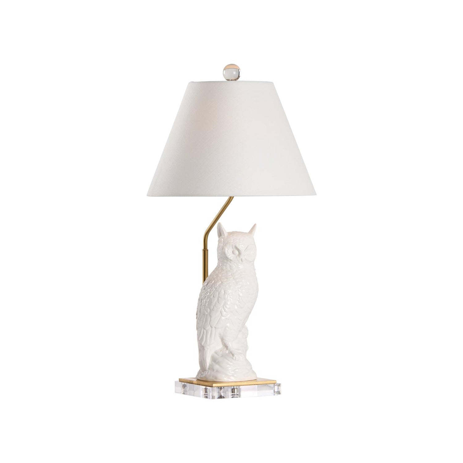 Chelsea House Hoot Table Lamp, Left